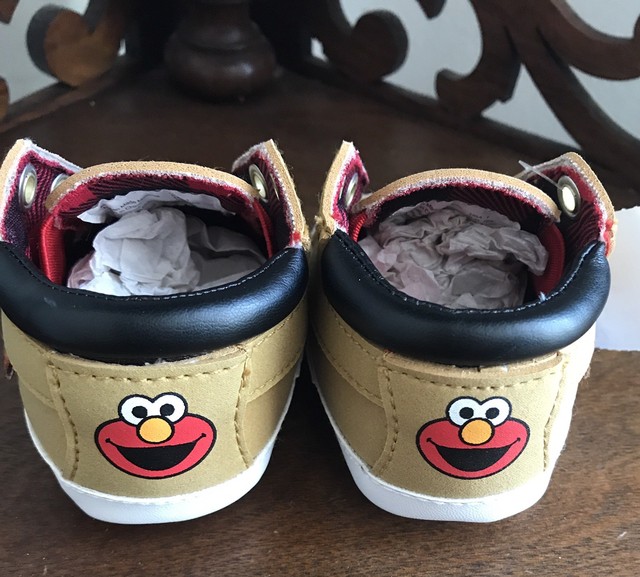 sesame street infant shoes