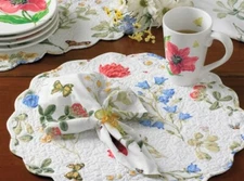 Park Designs Wildflower Dinner Napkins  ~~ NEW ~~