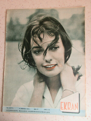 Ekran - Rok 1960 - Marie Laforet, Sophia Loren, Anita Ekberg, polish magazine