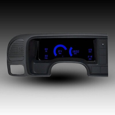 1995-1999 GM/Chevy Digital Gauges Blue LED Intellitronix DP6007B Made In USA