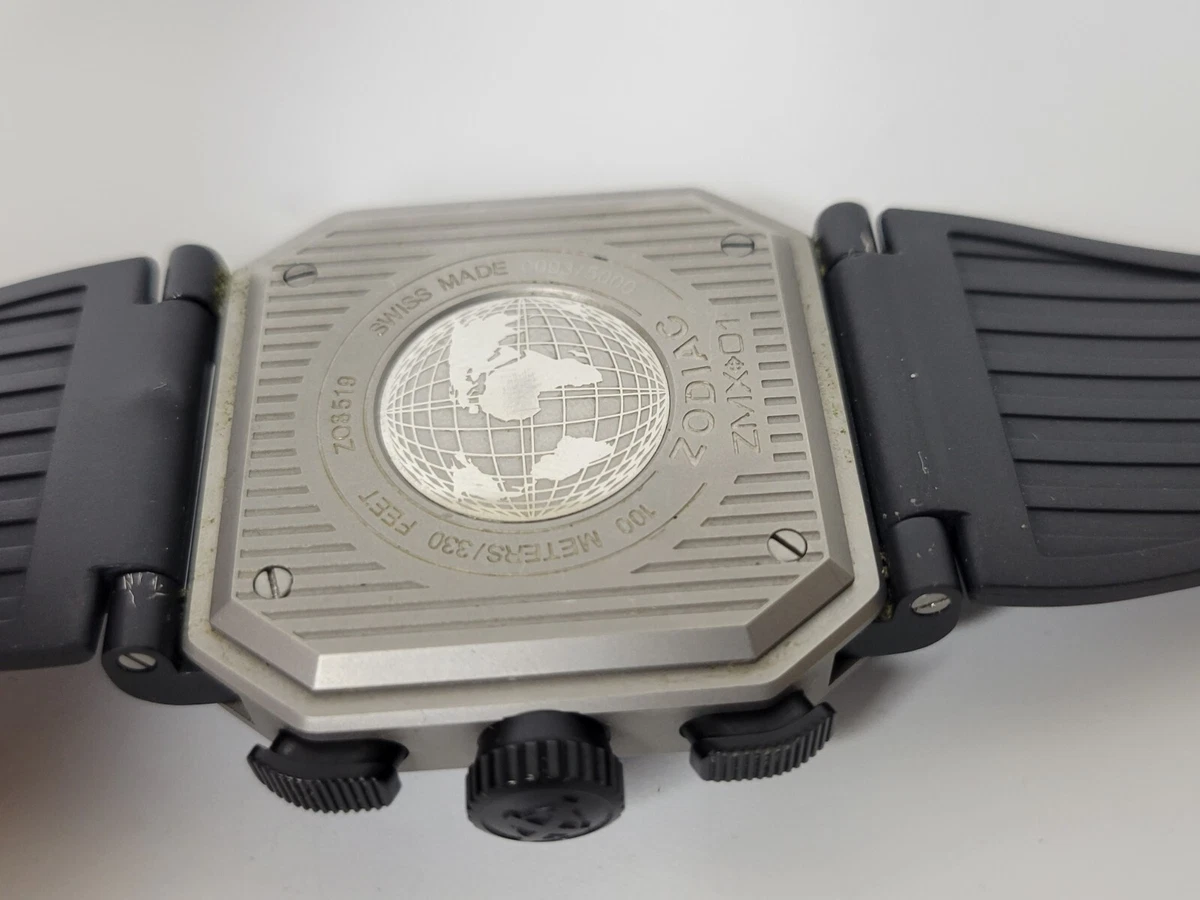 Zodiac Adventure Chronograph ZMX-01 Watch Men's Swiss Made ZO8519
