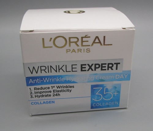 L'ORÉAL Active Anti-Falten Collagen Creme 50 Ml – Für Haut Ab 35, Mit Kollagen-Boost