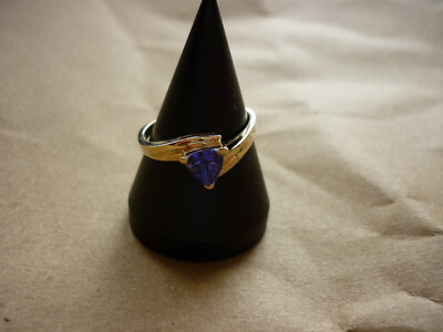 Harry Ivens 375 Gelbgold Ring Tansanit AAA+ Gr. 63