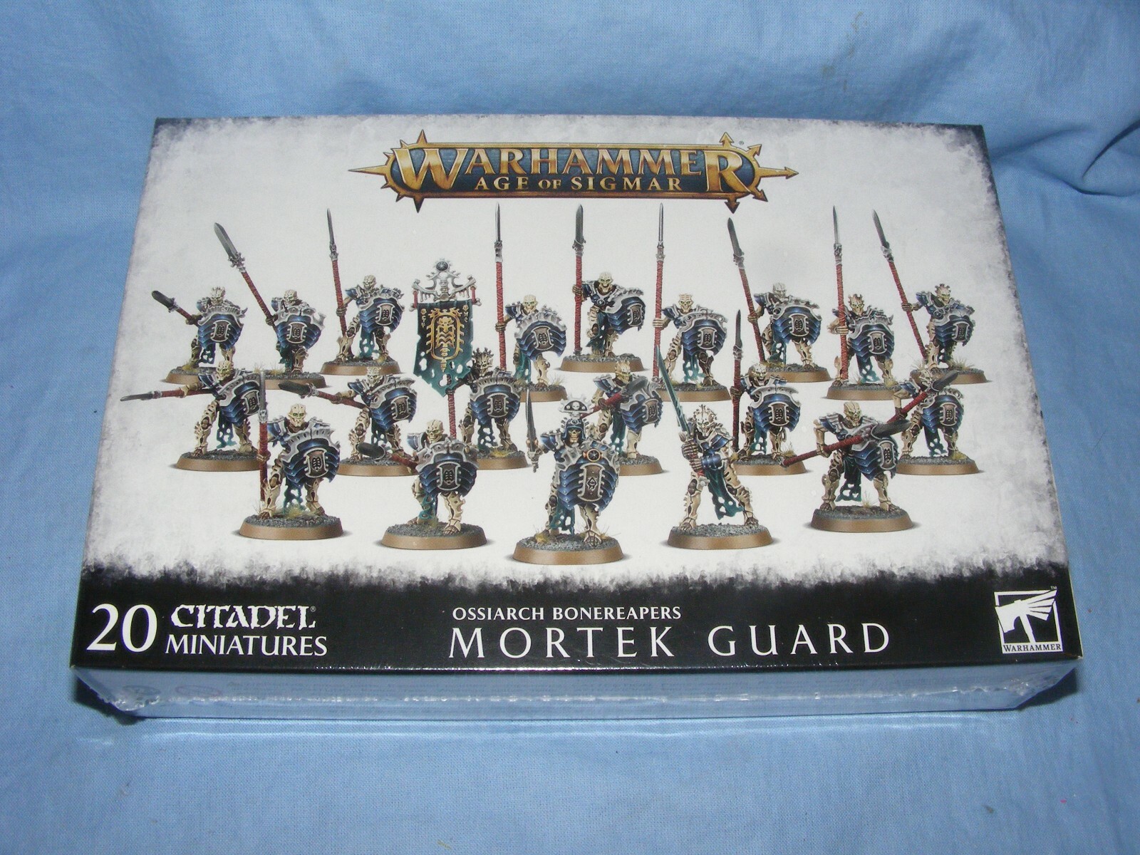 Ossiarch Bonereapers Mortek Guardwarhammer 94-25 Brandneu Alter Sigmar