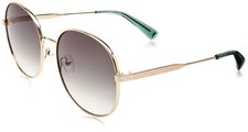 NEW Longchamp LO161S 711 Gold Sunglasses with Green Gradient Lenses