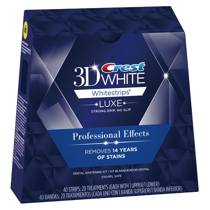 white luxe precio de tiras blanqueadoras 3d white whitestrips