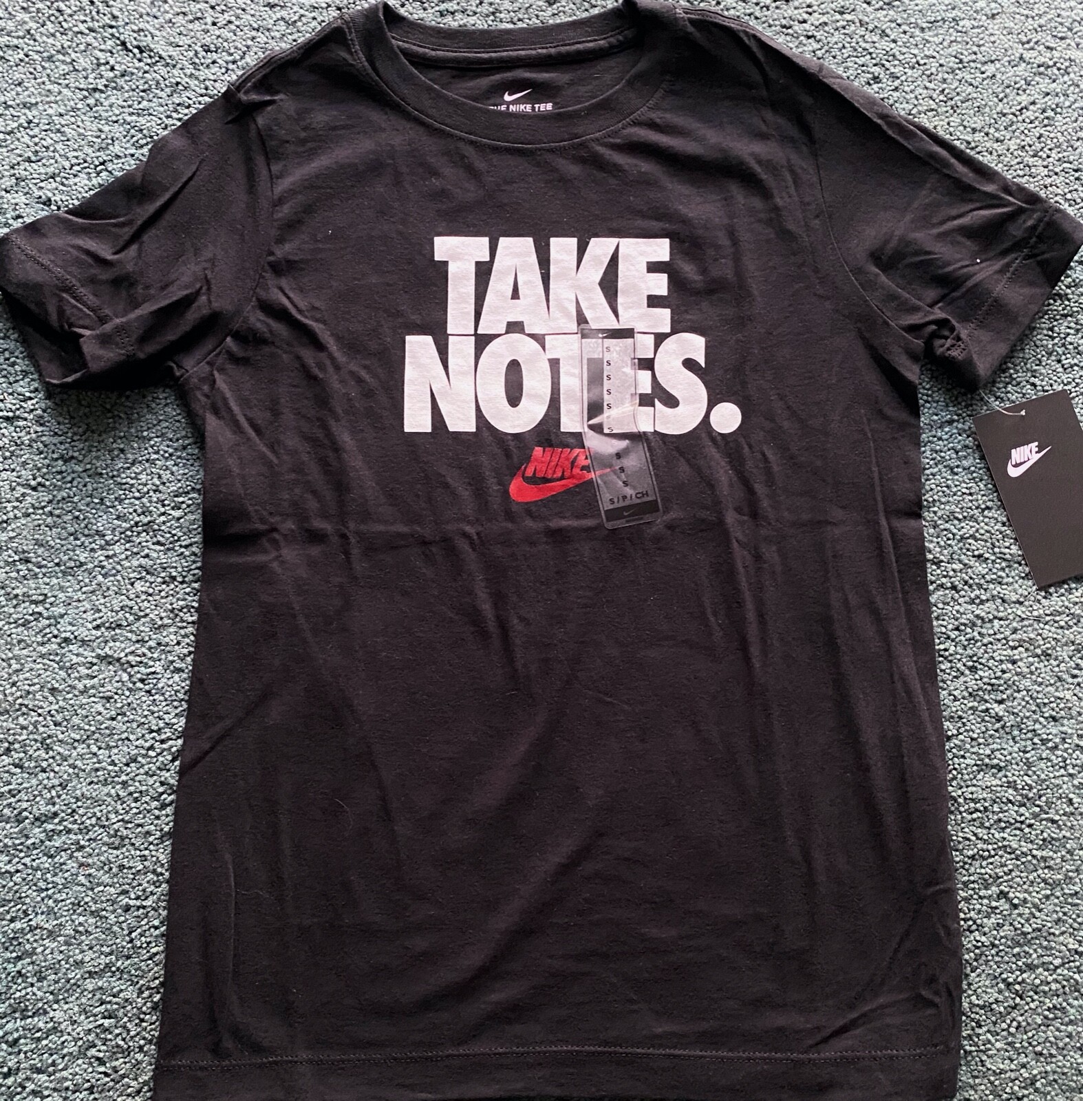 lime green nike dri fit shirt