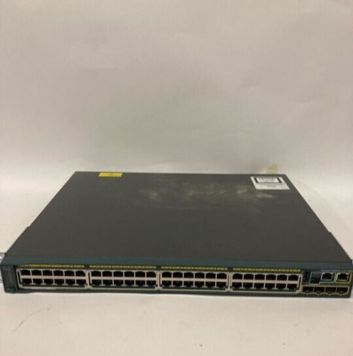 Cisco Catalyst 2960-S Series PoE+ WS-C2960S-48FPS-L Tested for Power