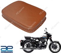 Pure Leder Sozius Sattel Brown FüR Royal Enfield Klassisch 350 500 S2U