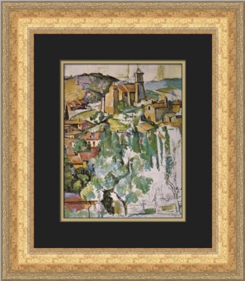 Paul Cezanne Gardanne Custom Framed Print
