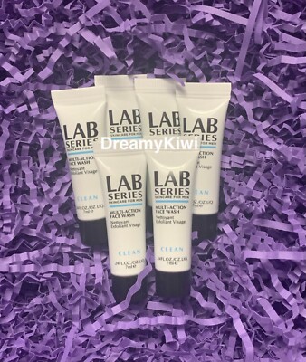 Lab Series CLEAN Multi-Action Face Wash - 0.24fl oz/7ml (lot of 6) - NWOB SAMPLE