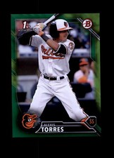 2016 Bowman Draft Green Alexis Torres RC #BD-19 Orioles /99