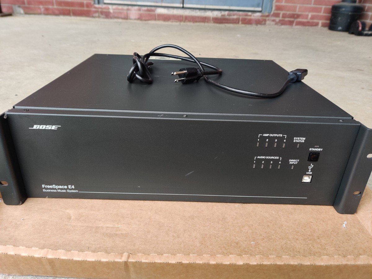 Bose FREESPACE Business Music System E4 Amplifier Bose | eBay