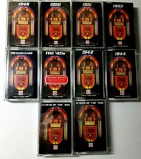 Time Life Your Hit Parade Cassette Lot Of 10 1940's  1950's