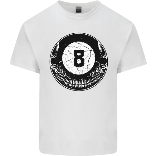 8-Ball Skull Pool Player 9-Ball Mens Cotton T-Shirt Tee Top - Picture 24 of 106