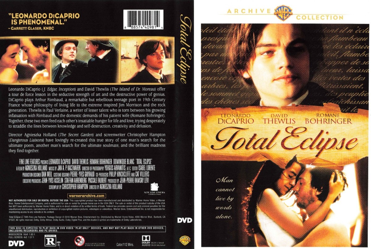 Total Eclipse (DVD, 1995) for sale online | eBay
