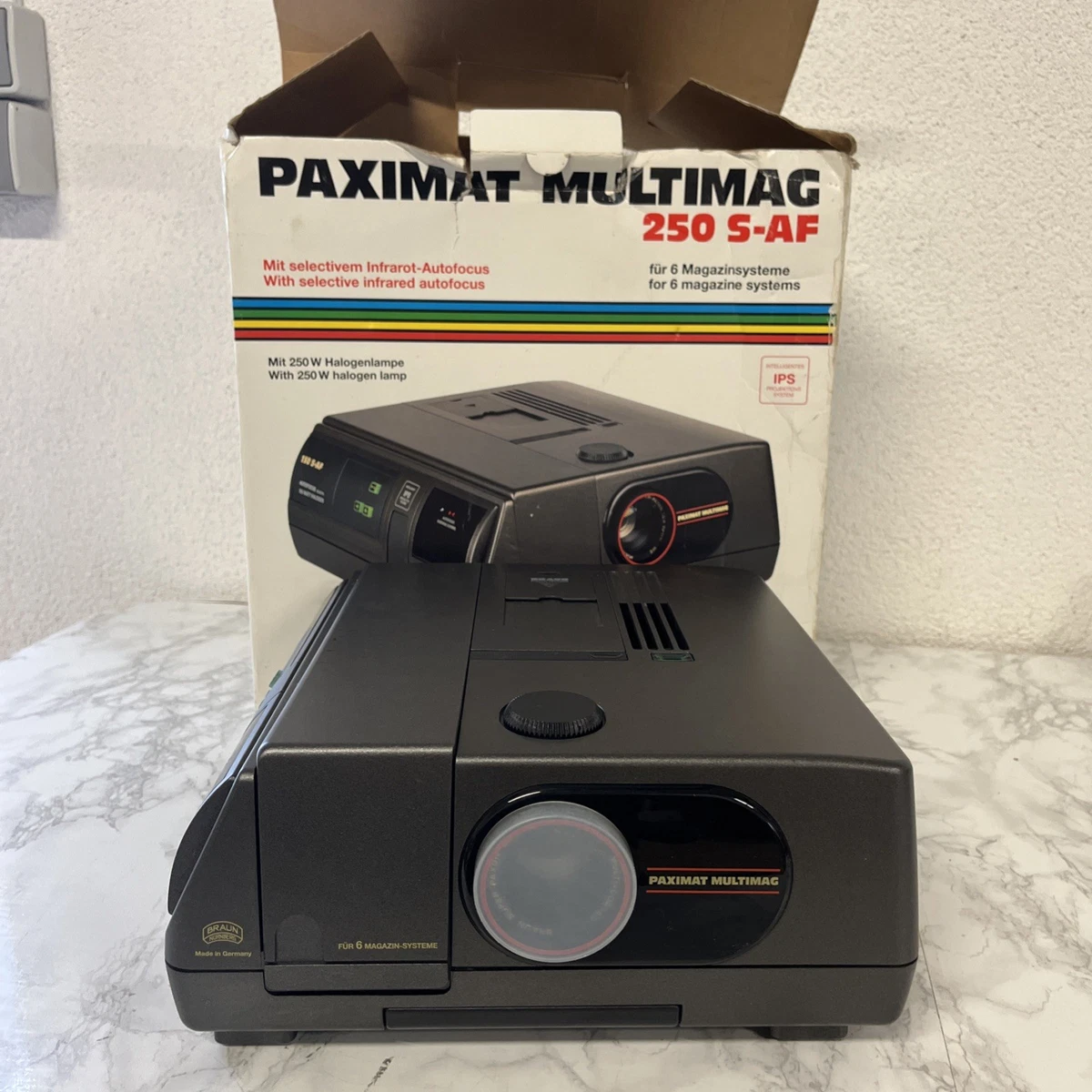 DIAPROJEKTOR BRAUN PAXIMAT multimag 5015 AF-I EUR 70,00 - DE