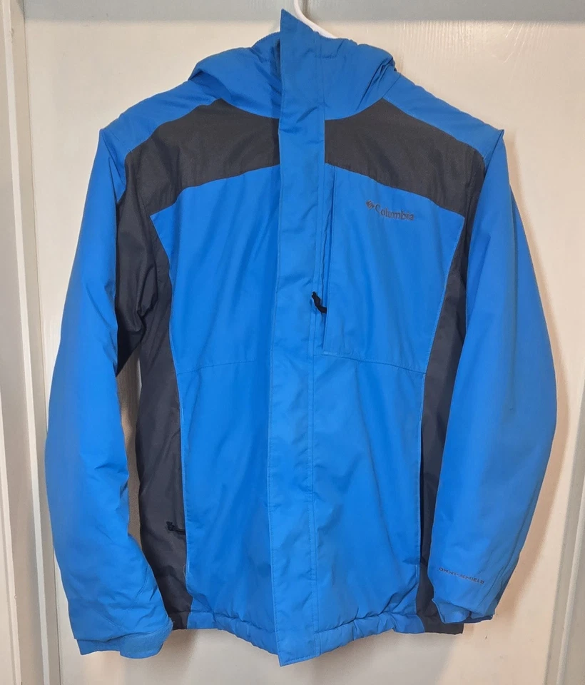 Chaqueta Columbia para niños 14/16 negra y azul marino  Foto 2 de 4