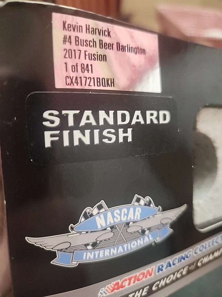 (RARE) Kevin Harvick #4 2017 Busch Beer Darlington Throwback 1 Out Of 841 - Image 3 of 3