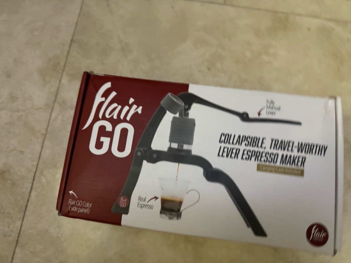 Flair GO: Portable, Collapsible Lever Espresso Machine for 9BAR 