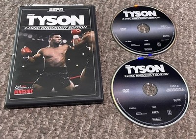 Mike Tyson 2-Disc Knockout Edition (DVD, 2006) Rare OOP ESPN Region 1 USA