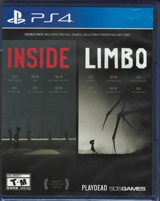 Inside Limbo Double Pack PS4 (Brand New Factory Sealed US Version