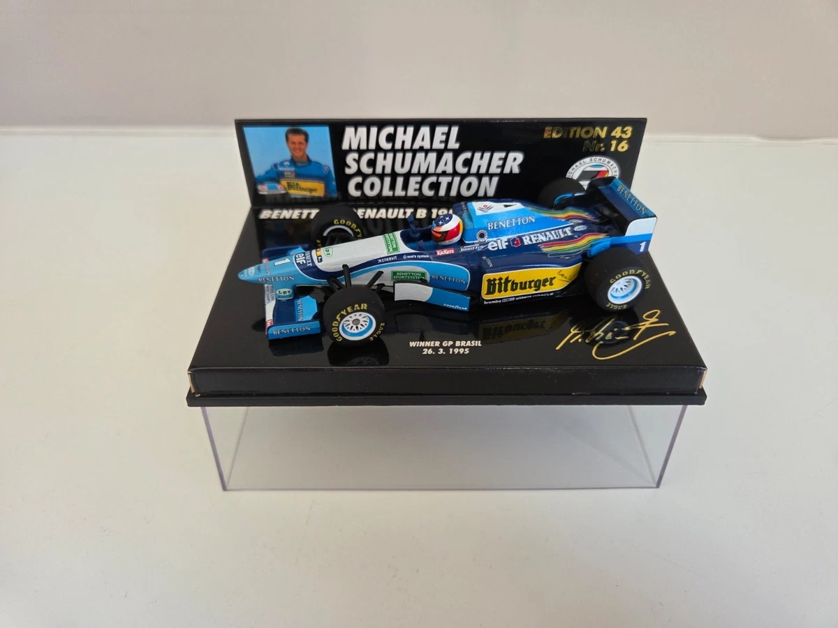 Miniature Schumacher Collection Benetton B195 1995 – Échelle 1/43 – Occasion