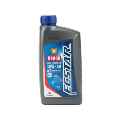 Suzuki R9000 ECSTAR Full Synthetic 10W-40 4T Engine Oil 1 Quart 990A0-01E40-01Q