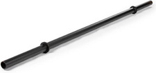 Titan Fitness Axle Barbell, Fat Grip Strength Training, Olympic Bar, Powder-Coat