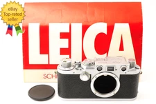 Rare!!! Flat Dial [NEAR MINT ] Leica Leitz IIIF 3F 35mm Film Camera From JAPAN
