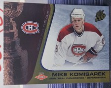 2003 Pacific Mike Komisarek Rookie Quest For The Cup 🌕🌕🌕 Gold Variant #/325