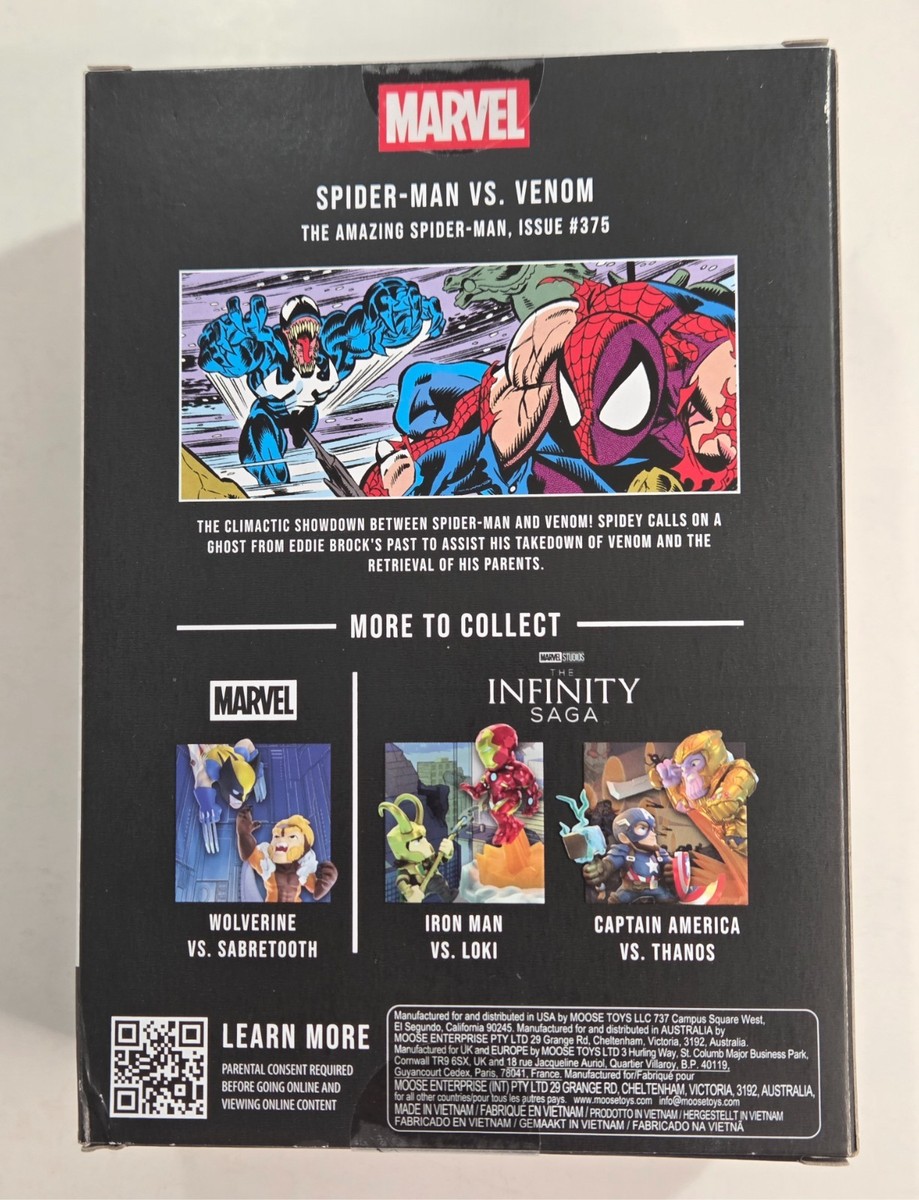 Spider-Man vs Venom MARVEL Fandrop MV02 posed figure Diorama | eBay
