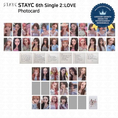 STAYC The 6th Single Album 2:LOVE Photobook/PLVE ver. Photocard