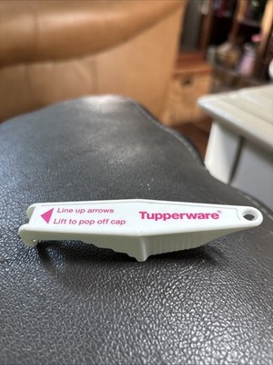 Tupperware RARE Pill Buddy/Medicine Bottle Opener Pop-Off Consultant Gadget