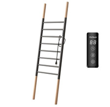 Scaldasalviette Elettrico, Portasciugamani Riscaldato Libera Installazione, 39,06" H x 21,65" L Larg