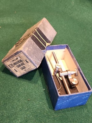 Antique BROWN & SHARPE No.620A Mini surface gage in box - Vfine!