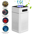 Air Purifier for Home Large Room True HEPA Washable Filter Allergies Odor Smoke
