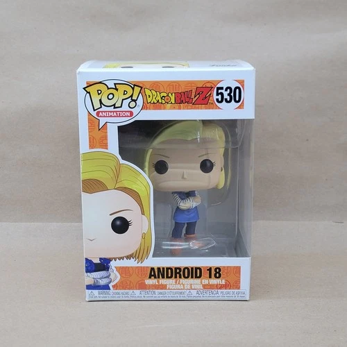 Pop! Animation # 530 Dragon Ball Z Android 18 Vinyl Figure New