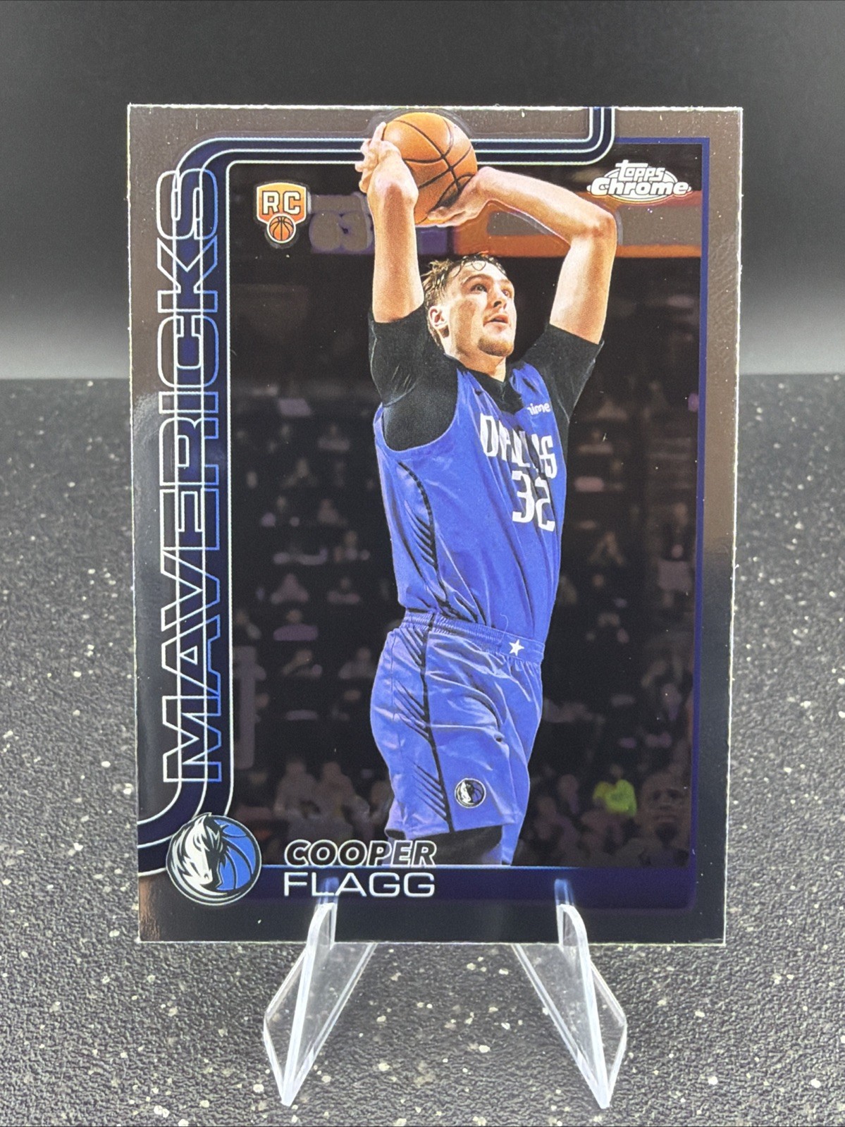2025-26 Topps Chrome Cooper Flagg RC #251 Mavericks