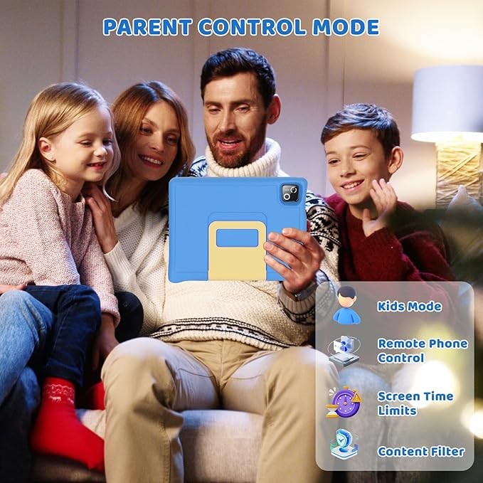 Tableta infantil, tableta Android 15 7/10 pulgadas octa-core 32GB / 128GB ROM WiFi, imagen 3