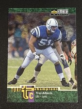 Football 1997 Collector's Choice Turf Champions Trev Alberts Colts LB #TC14