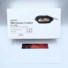 3COINS KITINTO 6 in 1 Microwave Cooker Steam Boil Fry Bake Multi Function Japan