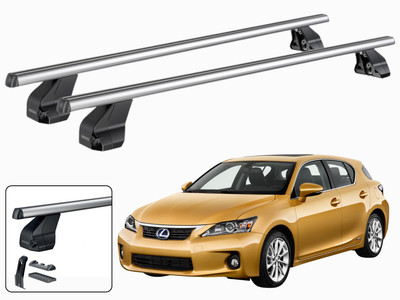 DACHTRÄGER FÜR LEXUS CT 200H (ZWA10) 5-TÜRER AB 2011- MENABO ALU