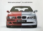 BMW 5 Series E39 Sport and Executive Australian brochure 2002 2003