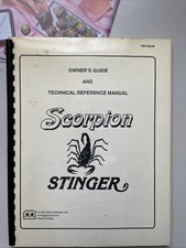 Scorpion Stinger Dart Game Manual