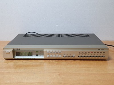 SIEMENS RH 777 HiFi Vintage quartz Digital Synthesizer Tuner
