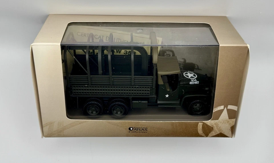 Atlas GMC Deuce and a Half with Tow Rail 1:43 - New in Box/Unopened - Image 2 of 4