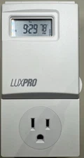 Luxpro Digital PSP300 Programmable Thermostat-Heating & Cooling Outlet