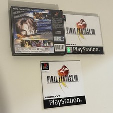Final Fantasy VIII PlayStation 1 Original Picture Discs - Black Label Collectors
