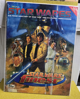 STAR WARES CATALOG #6 (1996) Advance/Capital City; Star Wars/Trek Merchandise